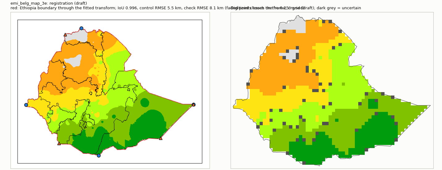 Registration and digitized classes (emi_belg_map_3e)
